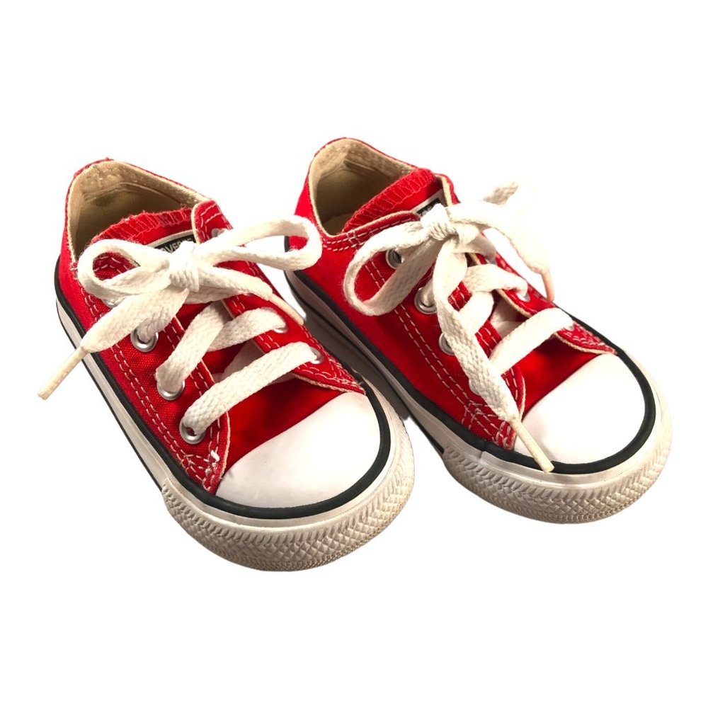 Converse Chuck Taylor All Star Red Sneakers Kids Size US 5 Lace Up